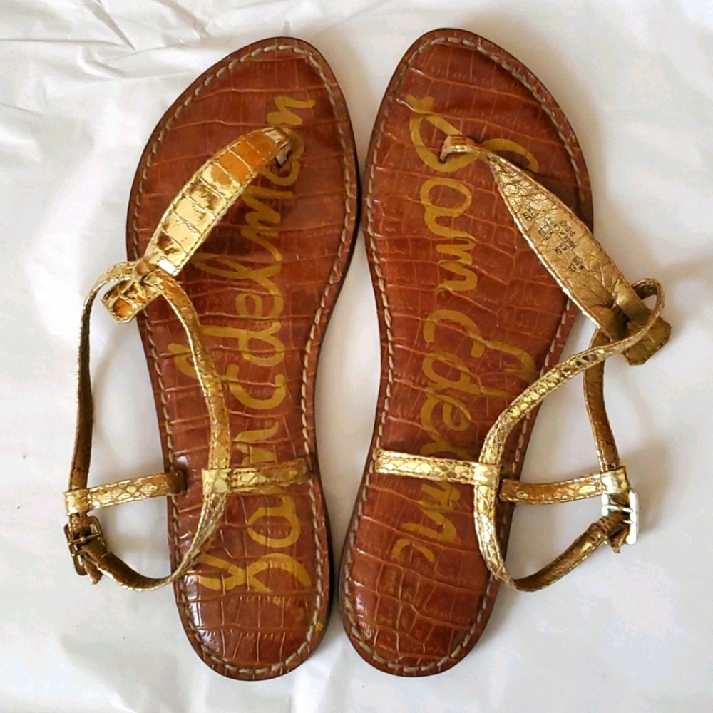 Gold Sandals